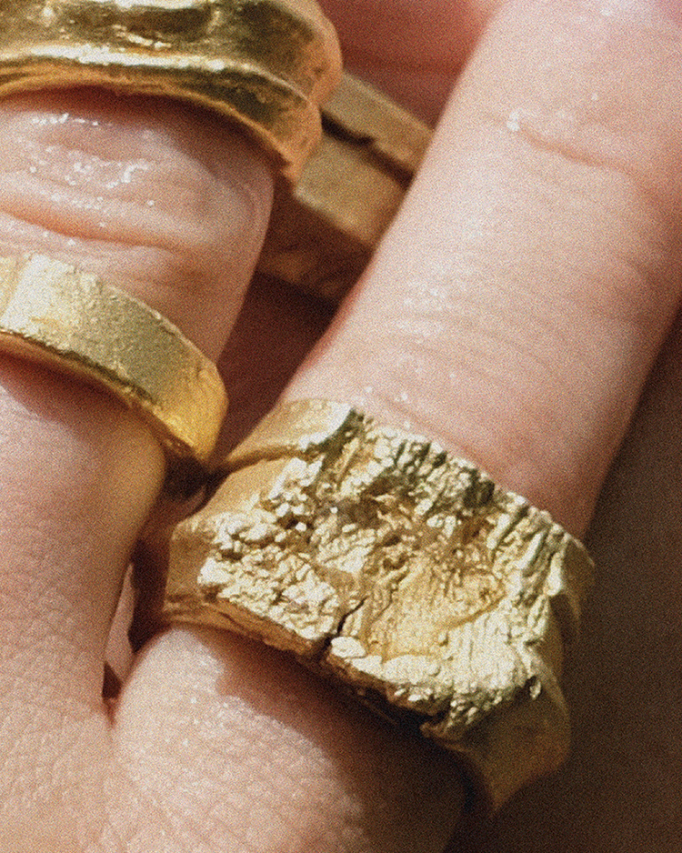 handmade handcrafted jewel ring Elle Pè