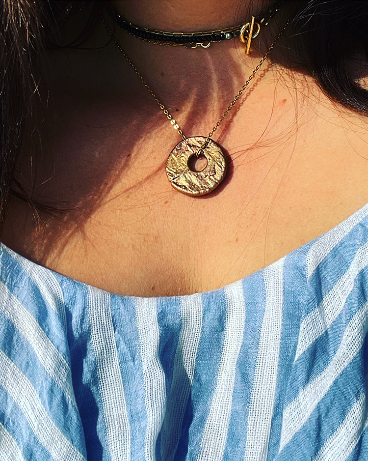 Collana Piastra Bambù
