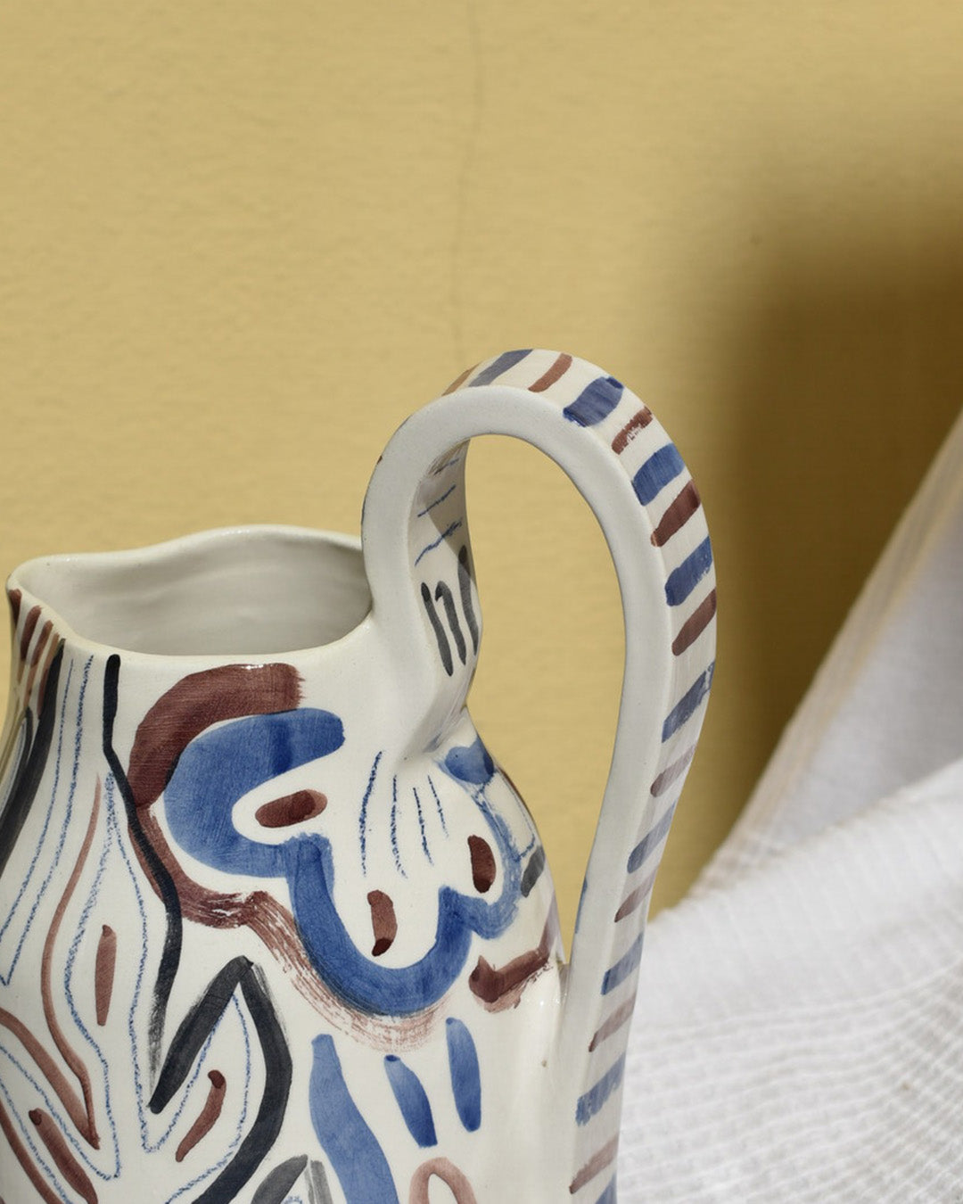 Ceramic handmade water jug - Lorac