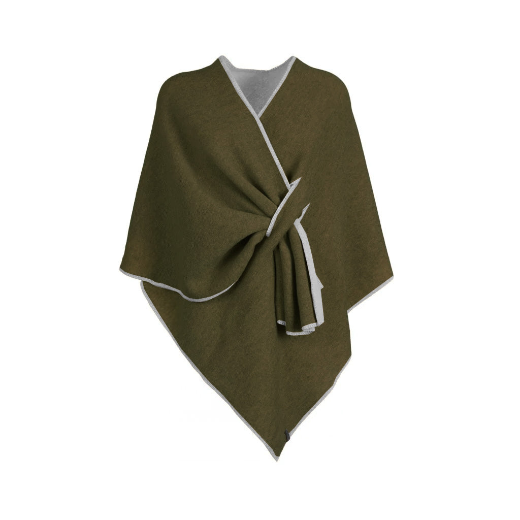 Firenze cashmere poncho