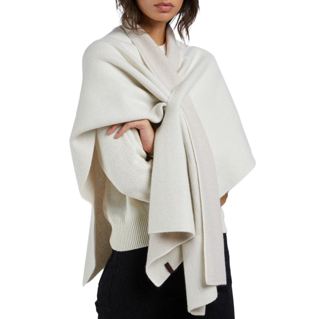 Firenze cashmere poncho