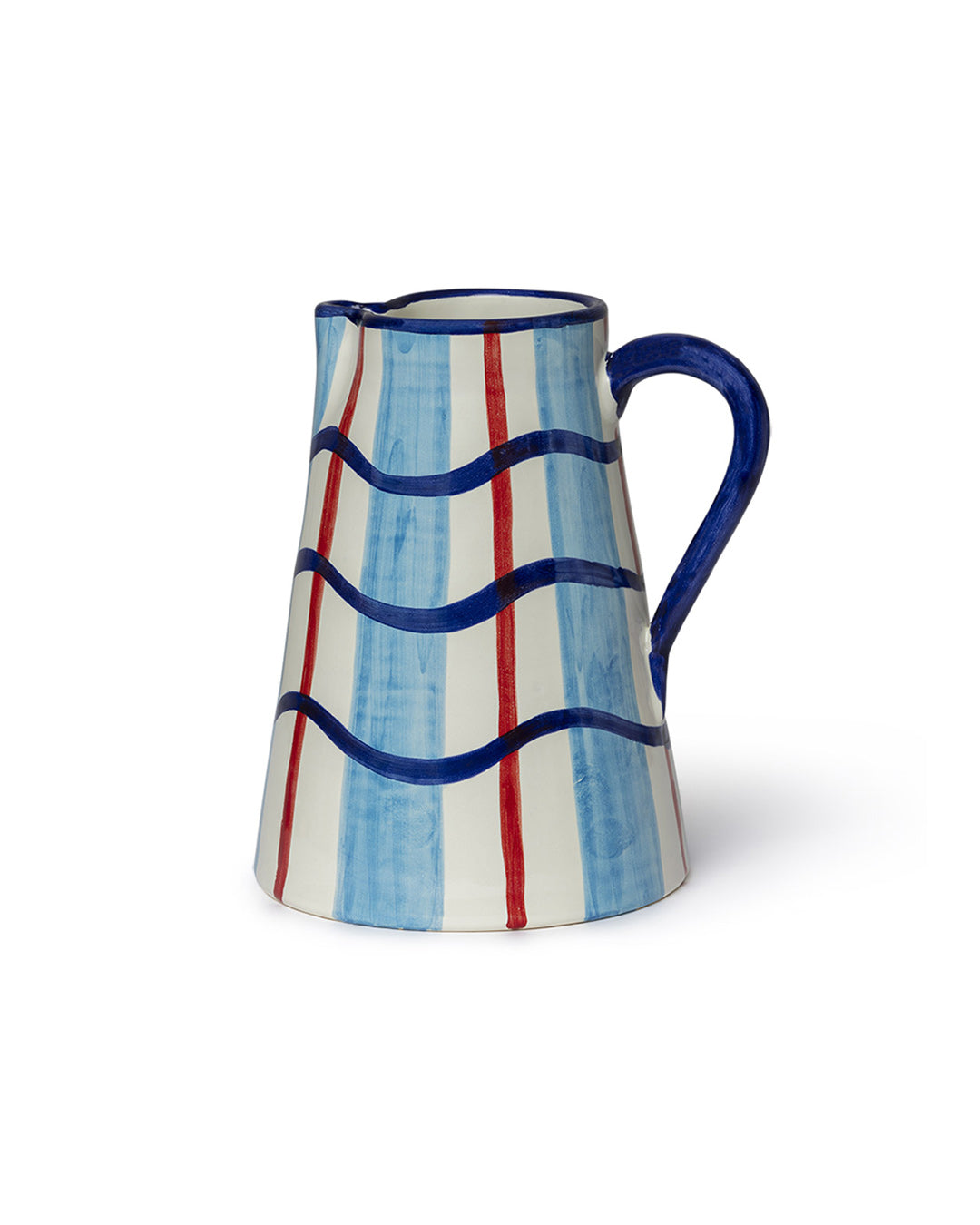 Artisanal Jug handcrafted handpainted handmade kitchenware tableware