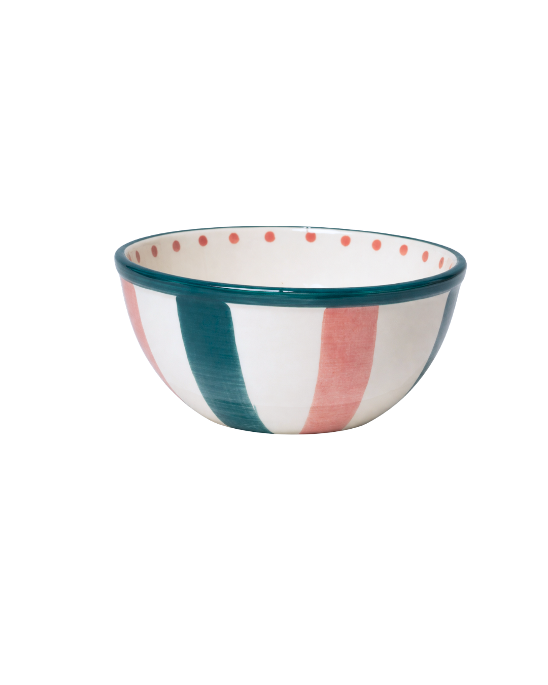 L’amour cereal bowl pink & green