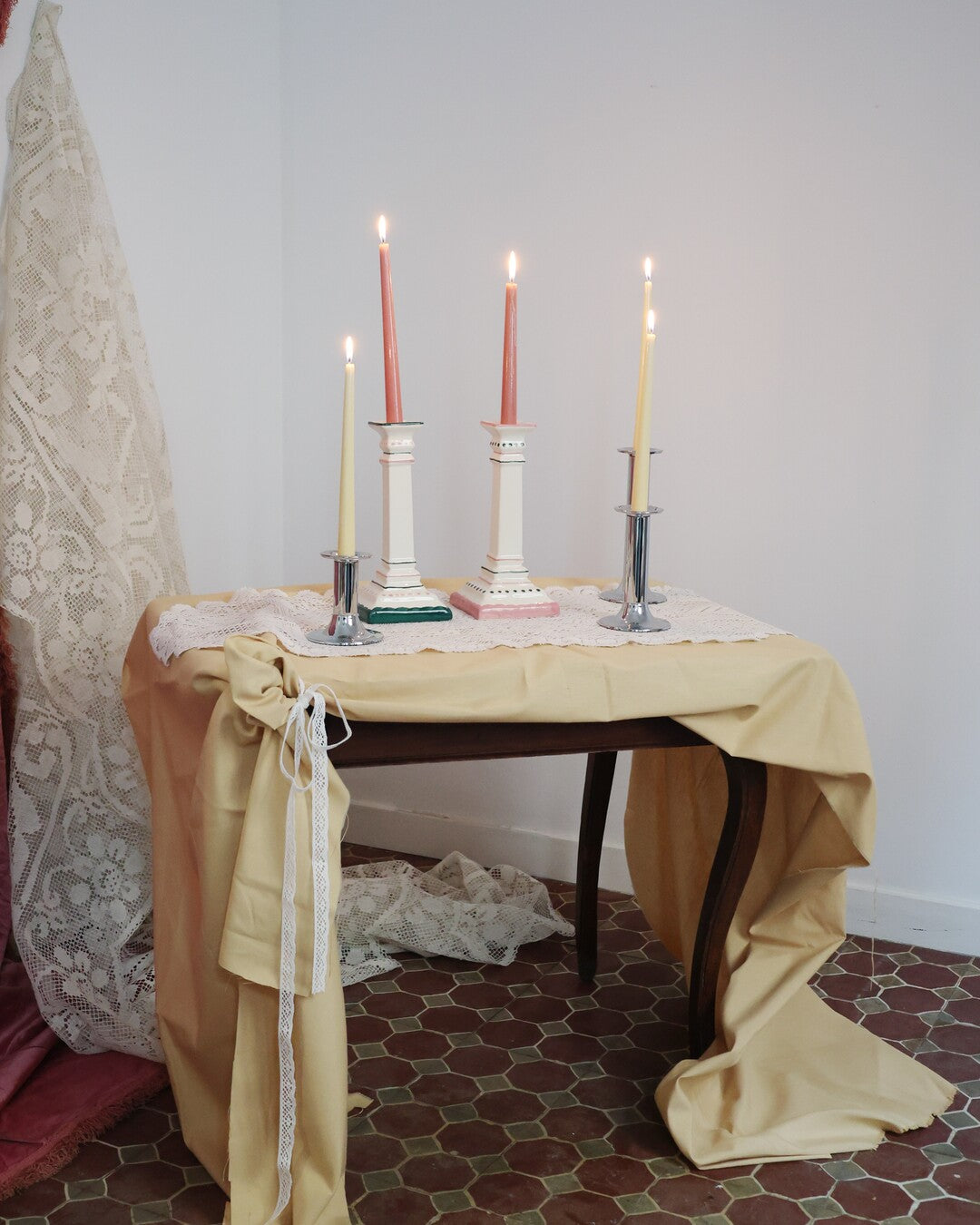 CIRCO Candle Holder Pink