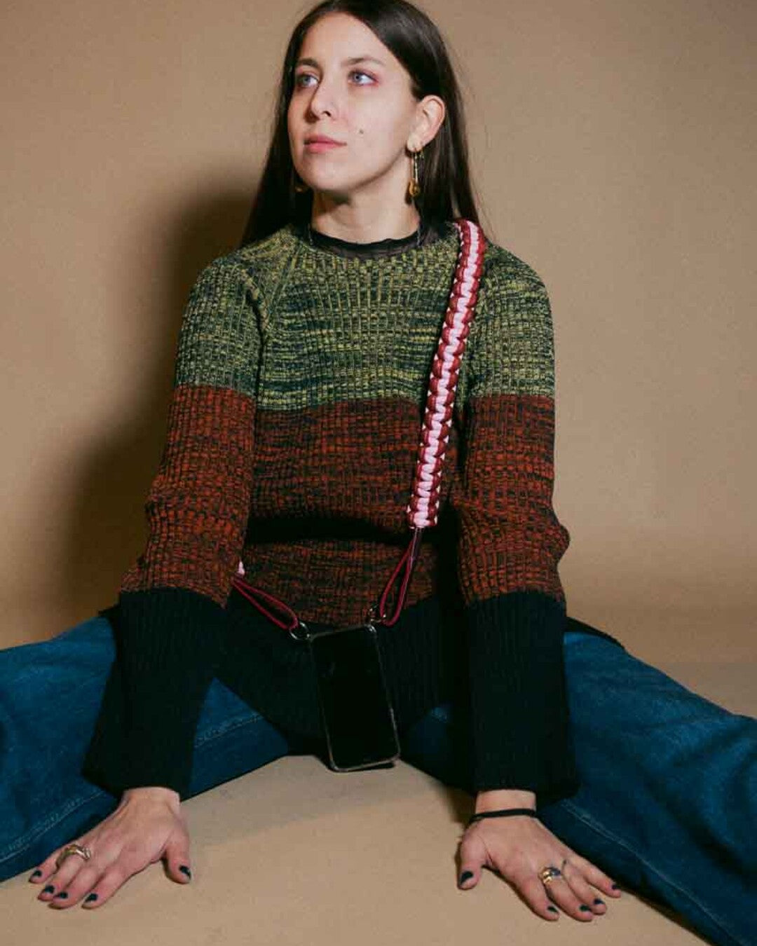 Handwoven leather bag - AGG Studio