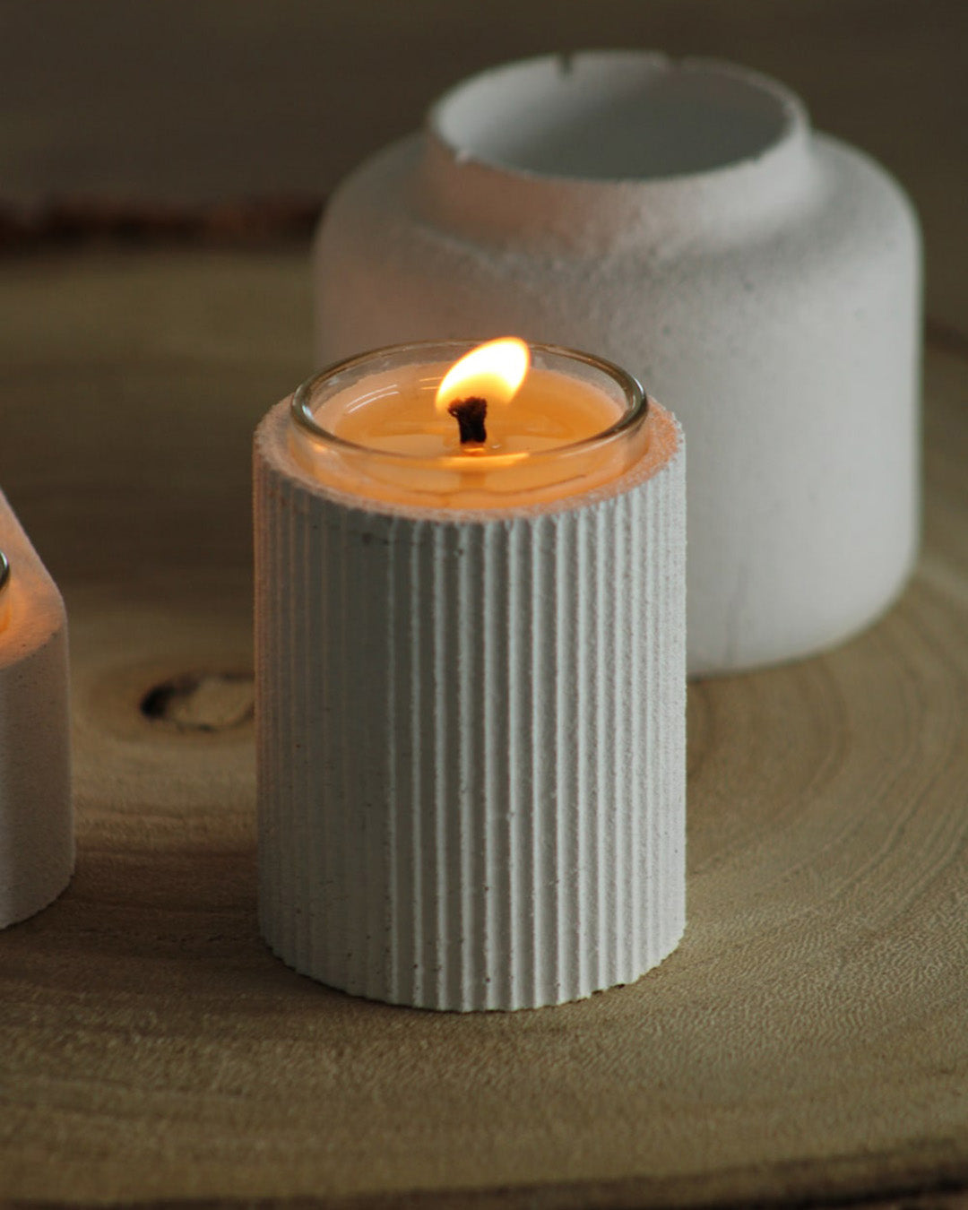 Arch Concrete Candle Holder