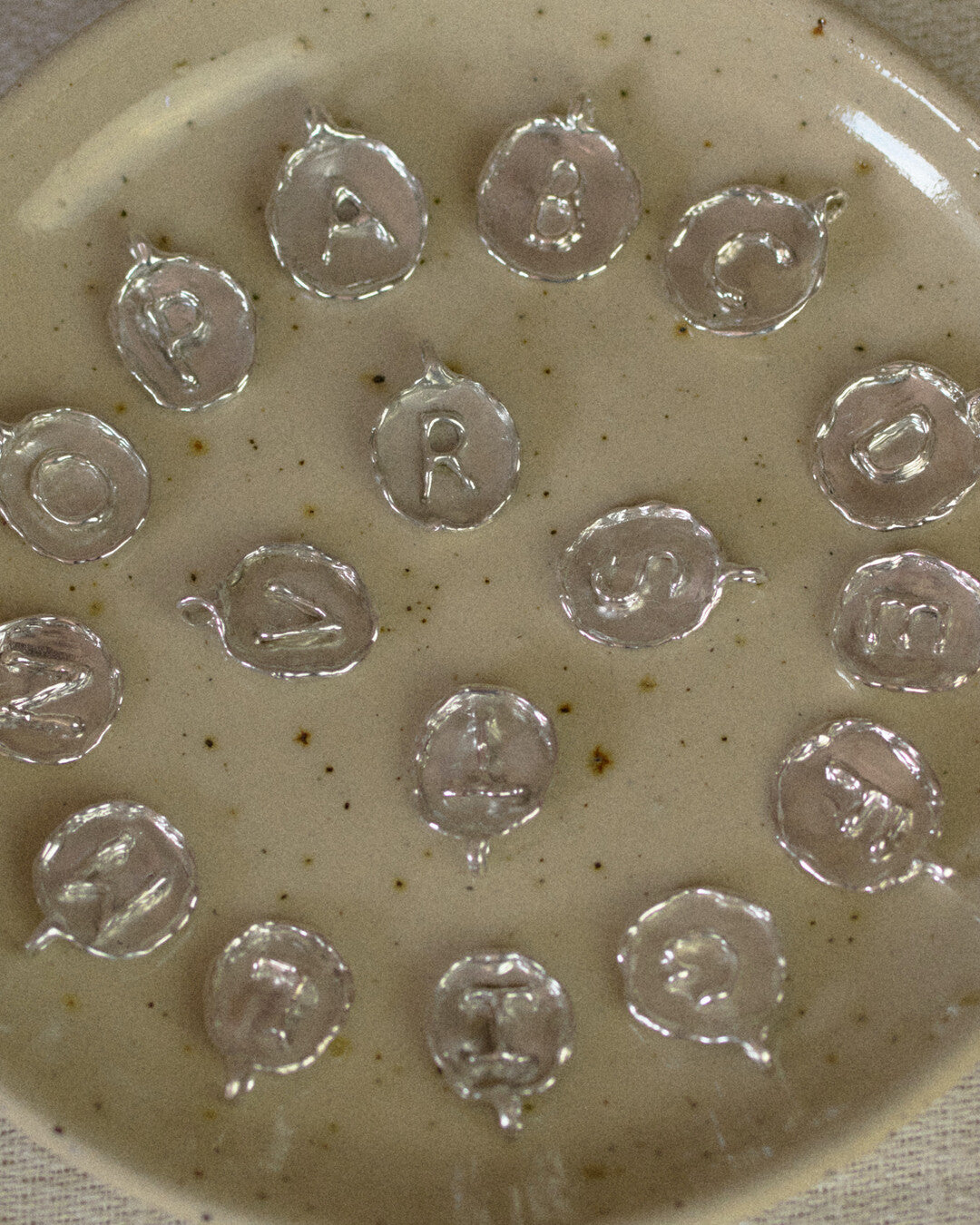 A letter to you necklace silver