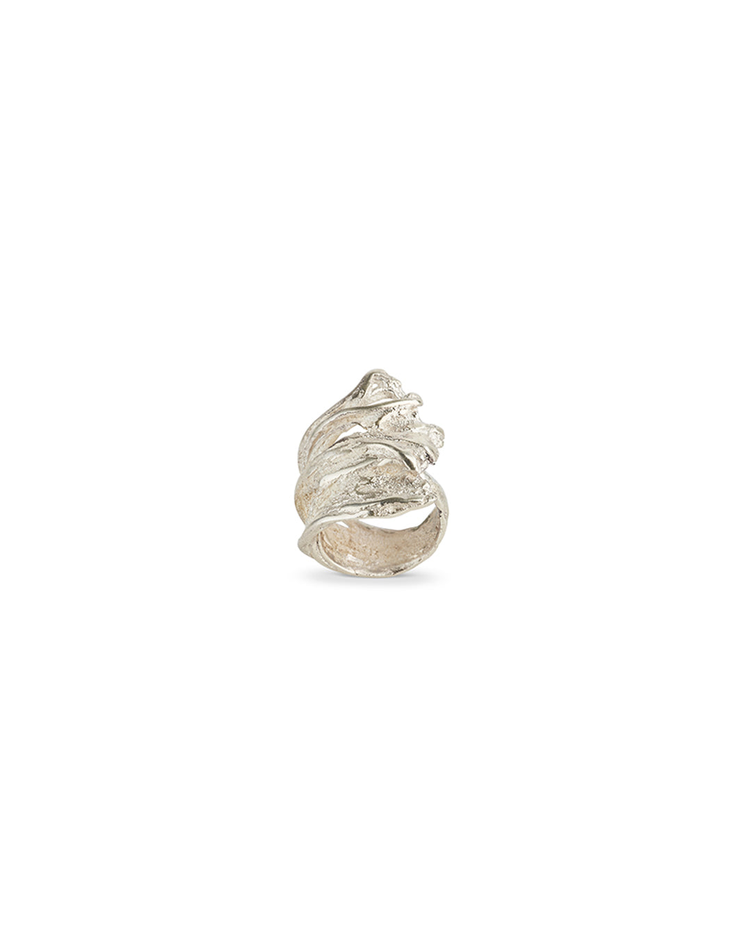 Handmade organic shape adjustable ring - Cris Maria Jewelry