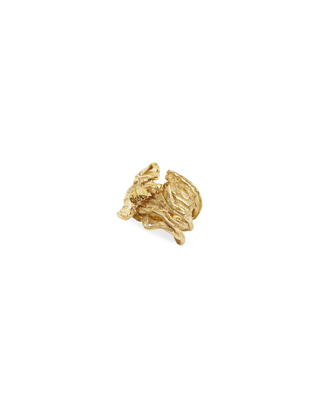 Handmade organic shape adjustable ring - Cris Maria Jewelry