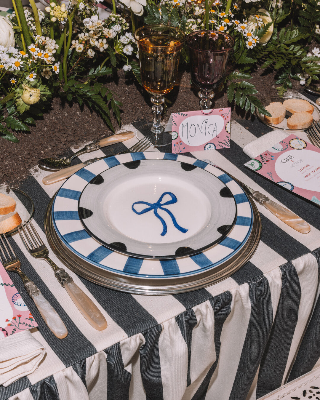 Circo dinner plate - Blue