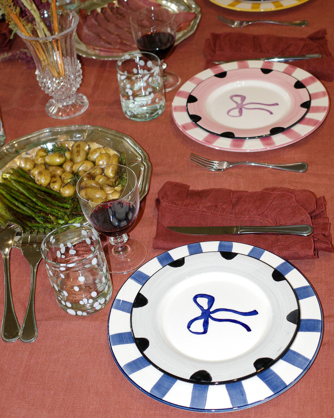 Circo dinner plate - Blue