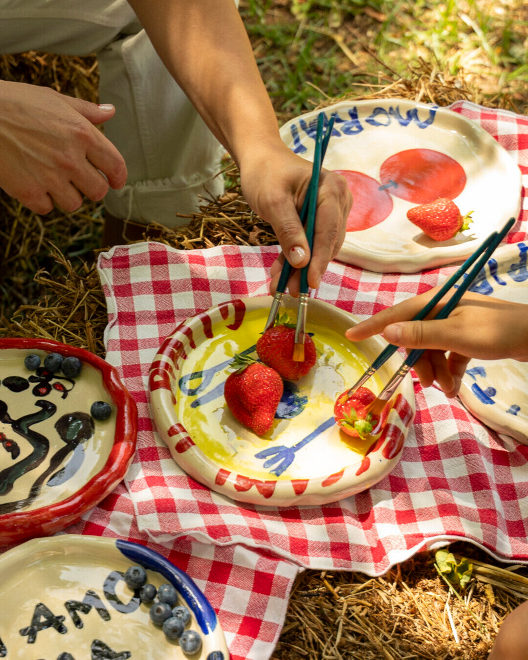 "Leccami il piatto" plate