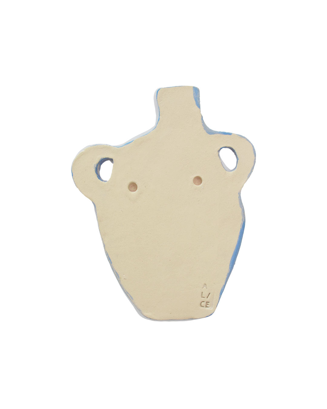 Vase trivet - blue
