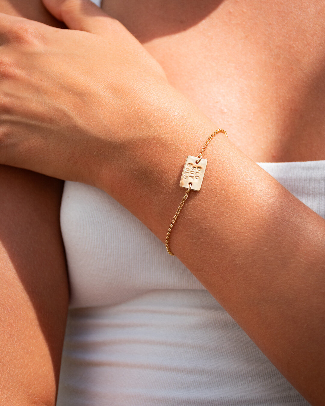"Old but gold" bracelet