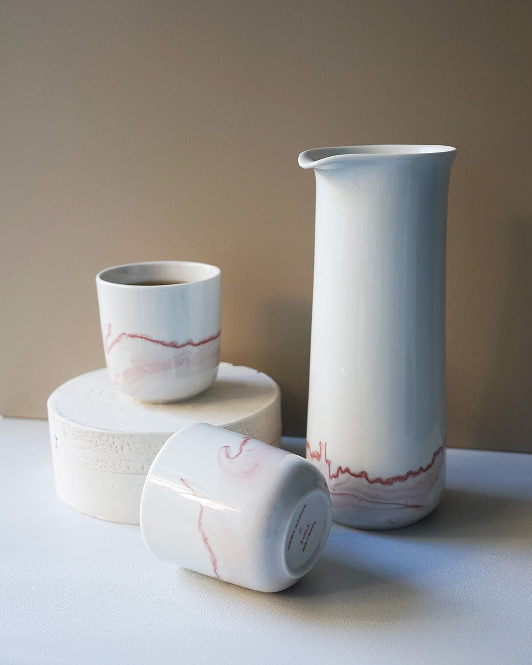 TIDE Porcelain Glazed Cup Medium MIX - Set of 4 (-20%)