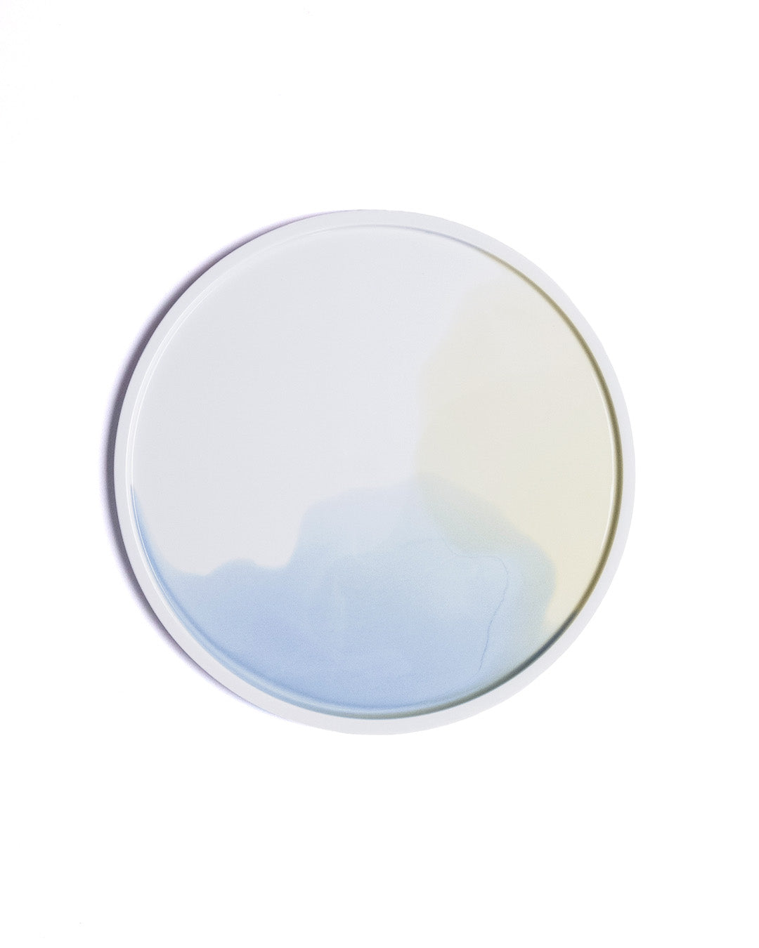 AQUA porcelain platter