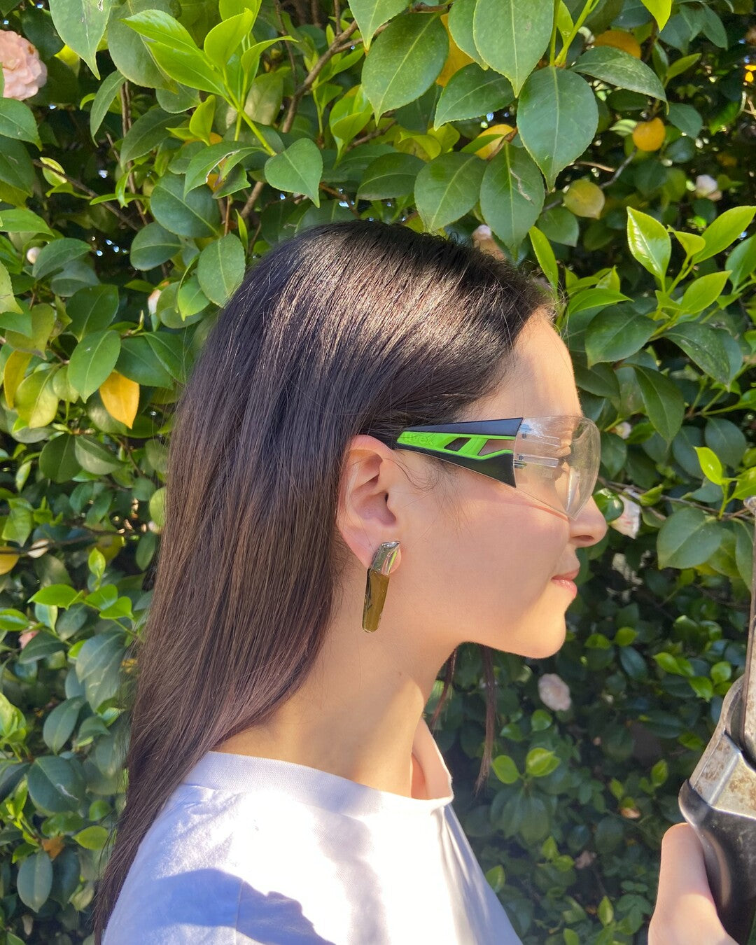 Spada upcycled earrings
