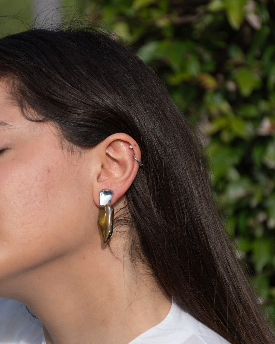Spada upcycled earrings