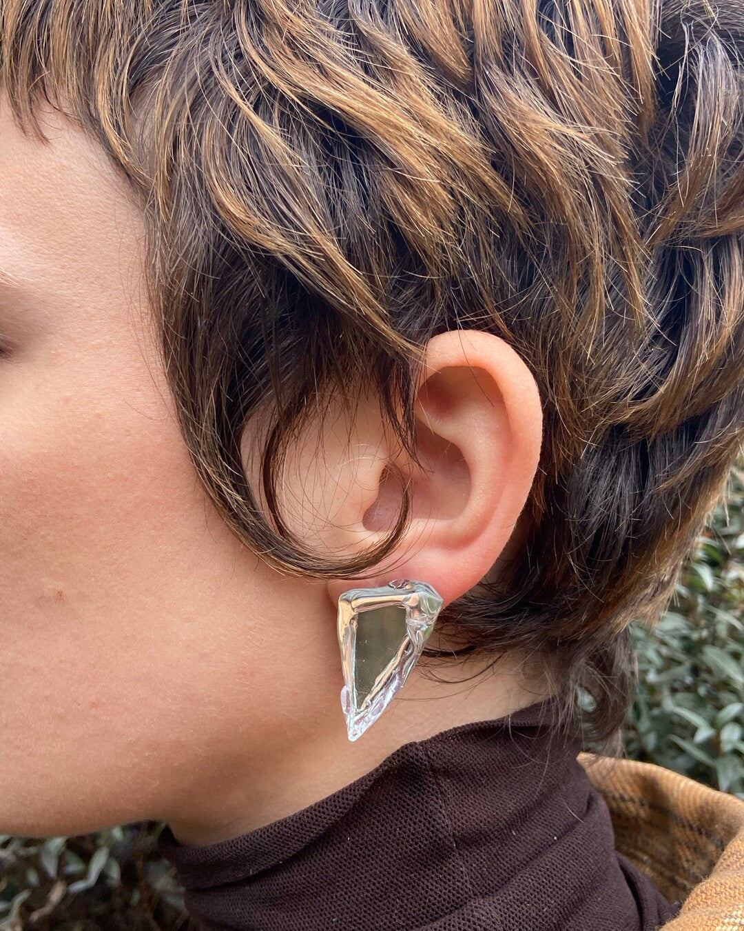 "Specchio delle Mie Brame" upcycled earrings