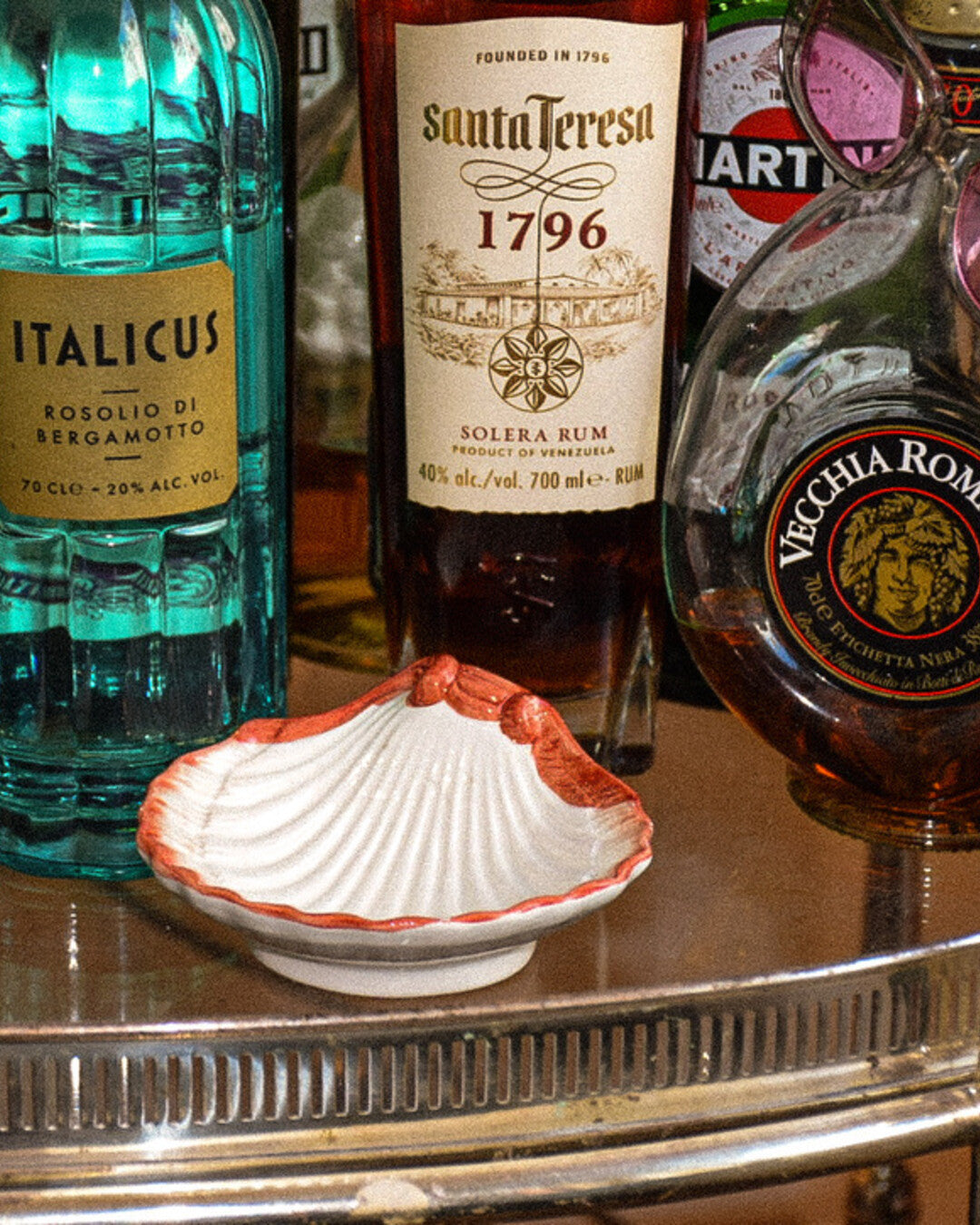 Ceramic Seashell salt cellar