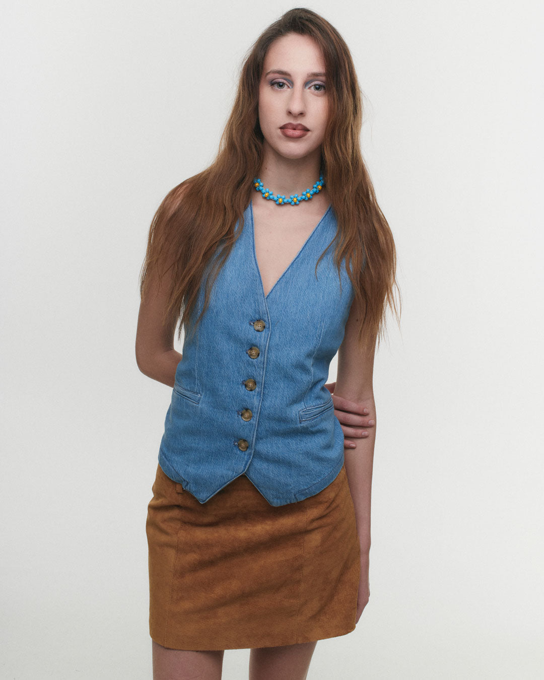 Handamde beads necklace - Fleur de Peau