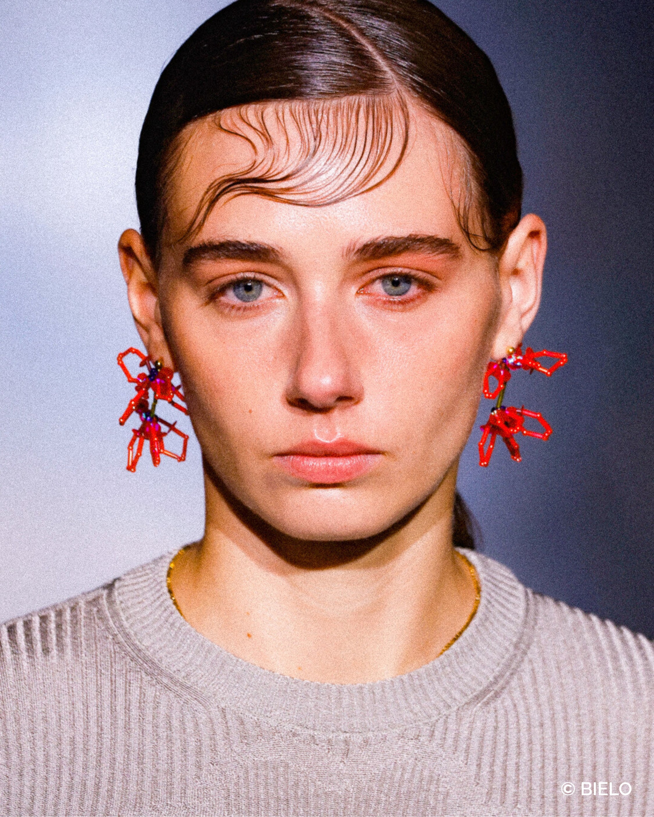 FLORS 02 - Maria beaded earrings