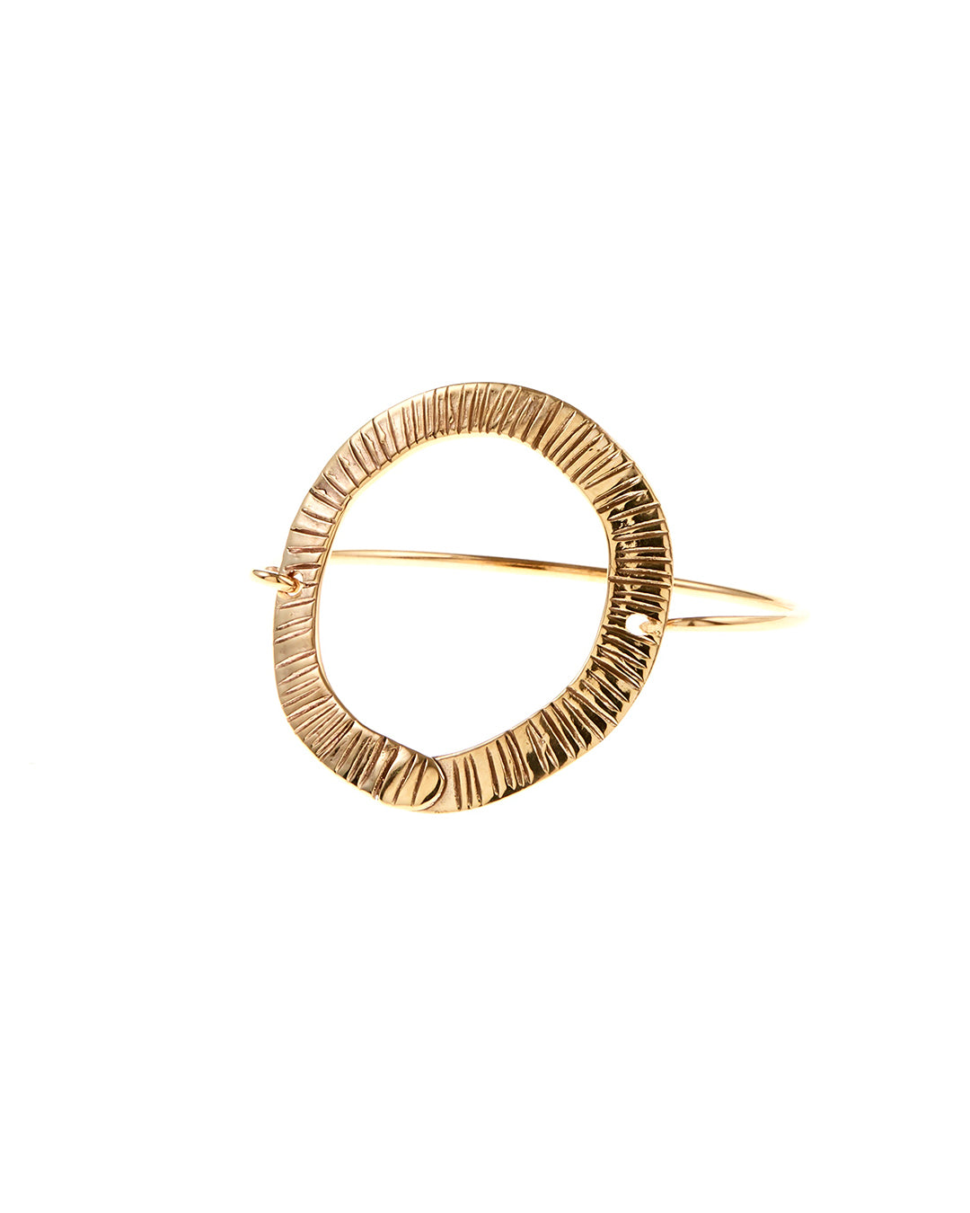 Handmade circle striped bracelet - Benbar