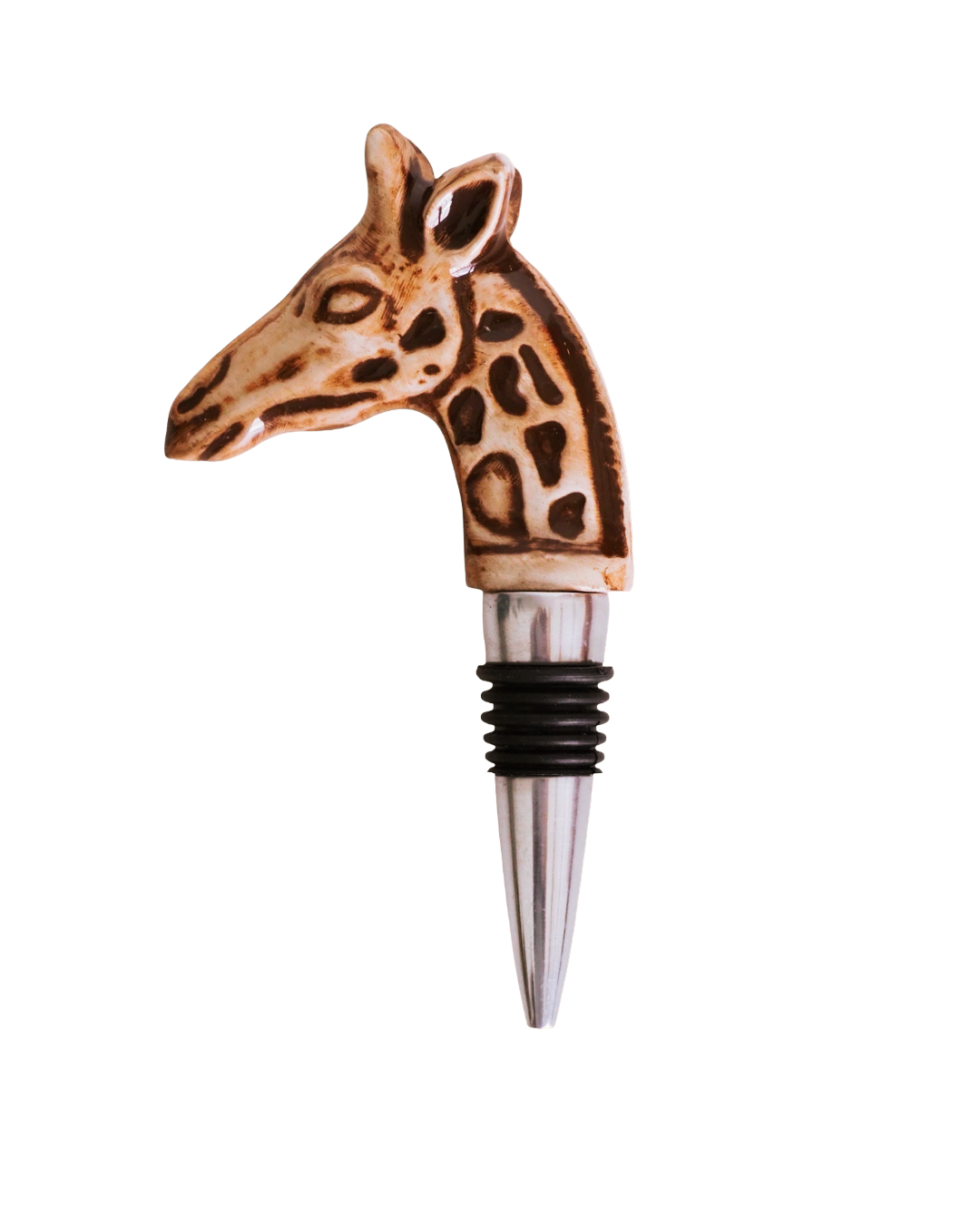 Giraffe bottle stopper