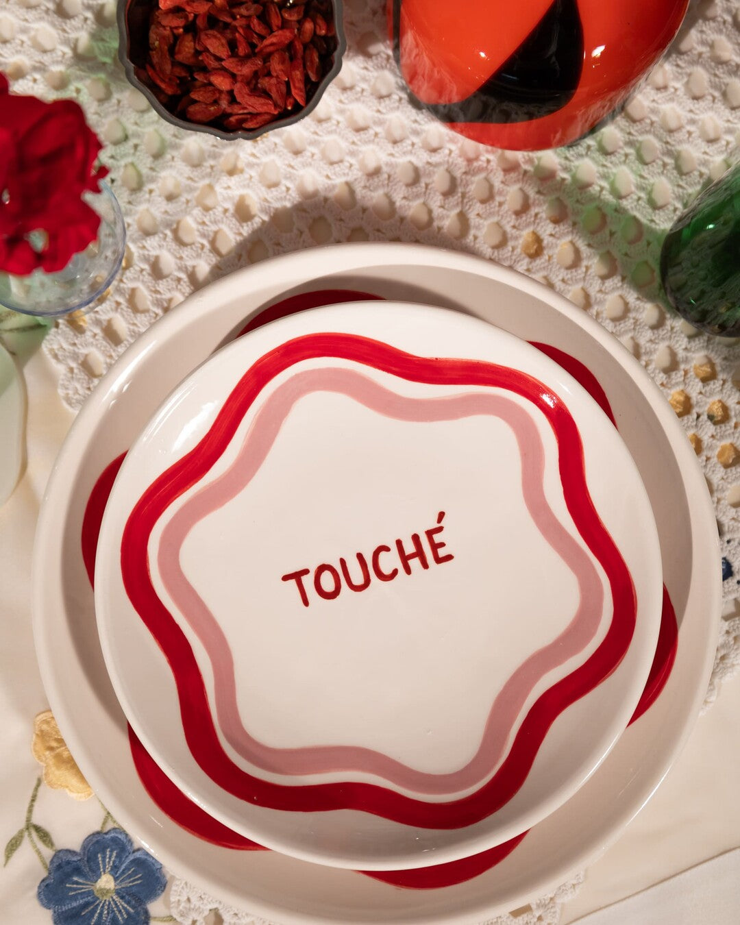 TOUCHÉ dessert plate