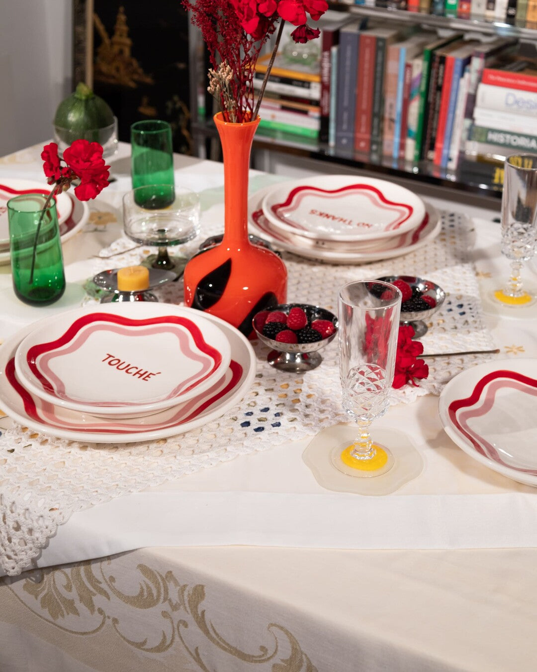 Talk of the Table dinner plates MIX - Set of 4 (-10%)