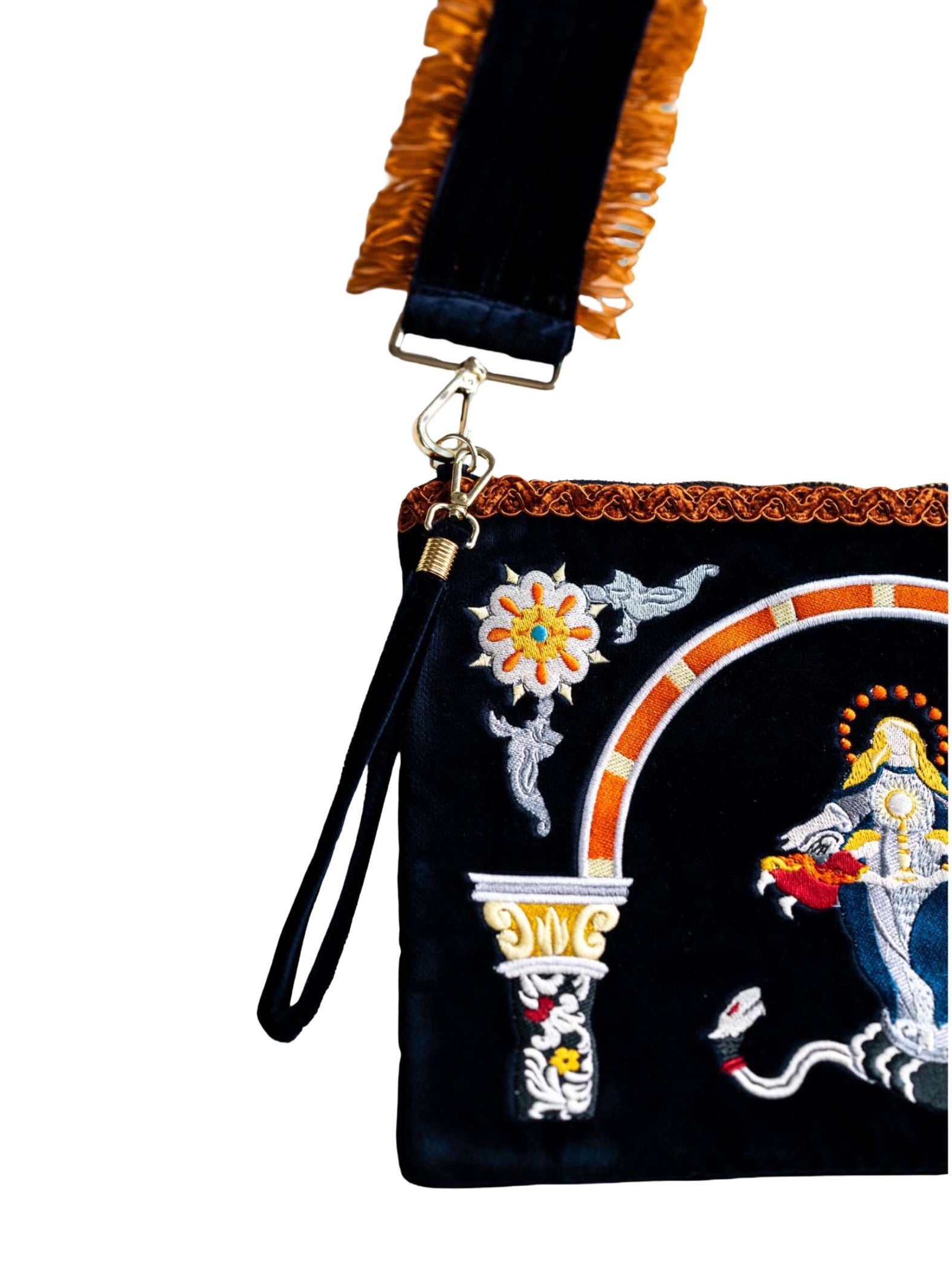 Embroidered Clutch Bag - Immacolata
