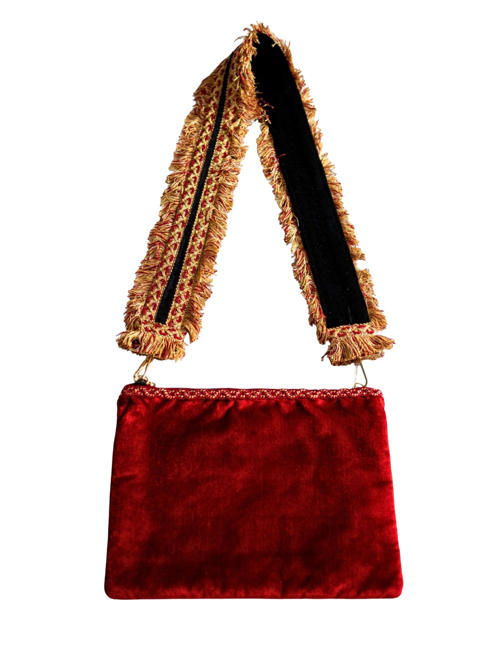Embroidered Clutch Bag - Prospettiva