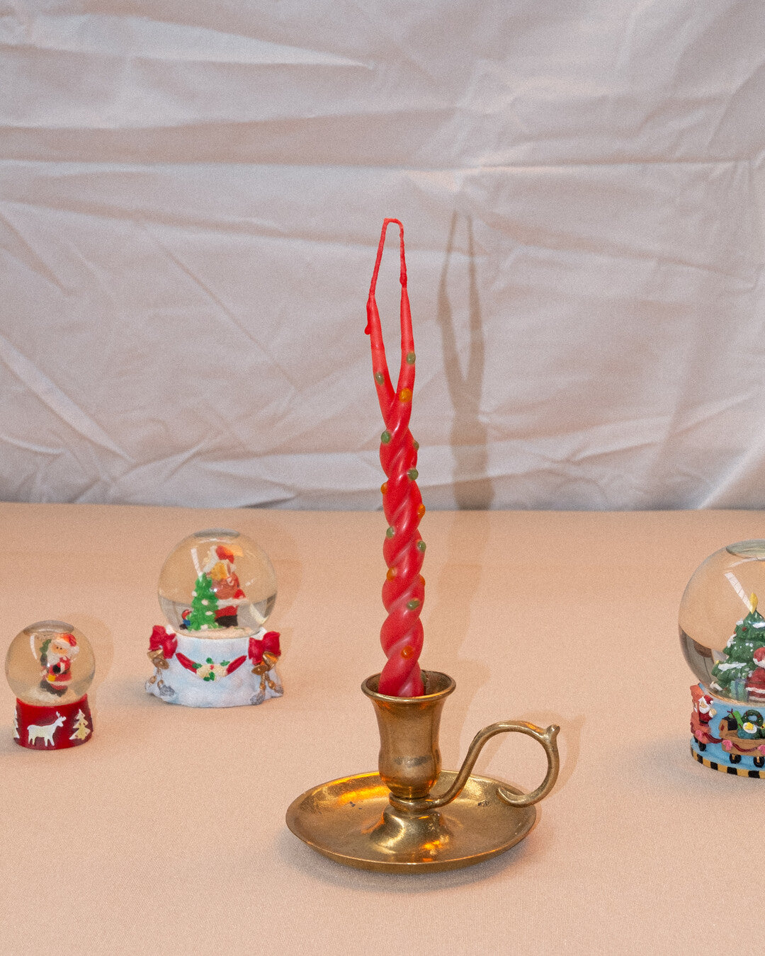 Candela Maria Pralina - handmade stick candle