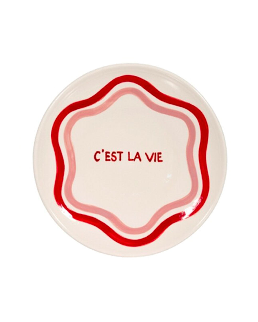 "Speak French" Plate Combo - Talk of the Table Set of 2 (-5%)