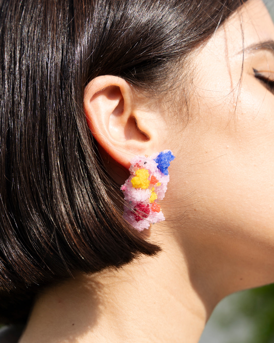 Handmade sugar earrings - Carla Movia