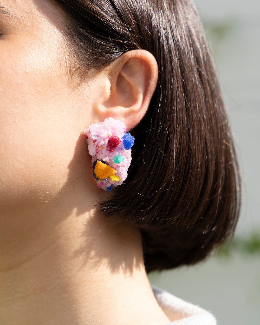 Handmade sugar earrings - Carla Movia
