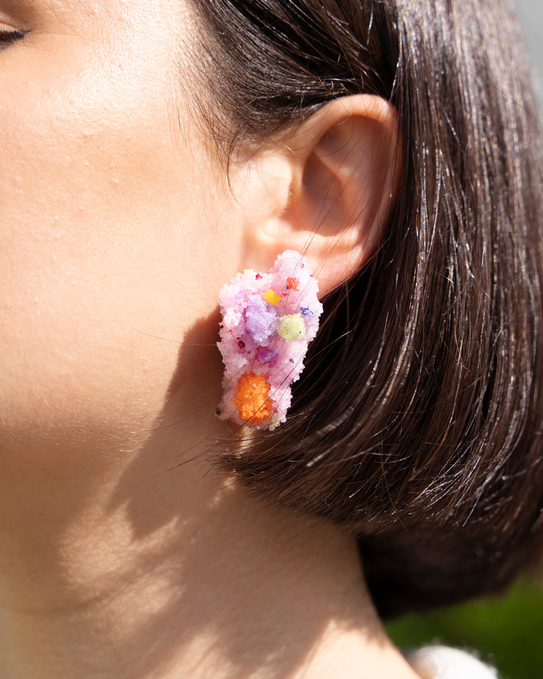 Handmade sugar earrings - Carla Movia