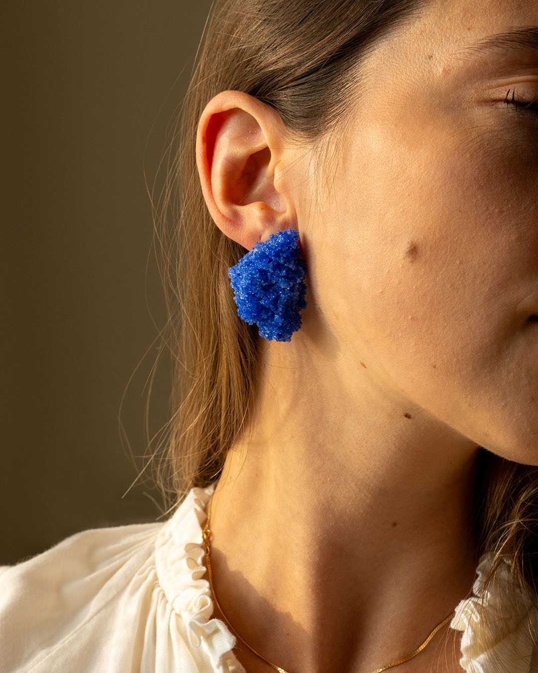 Sugar Earrings - Blue oxide - Carla Movia