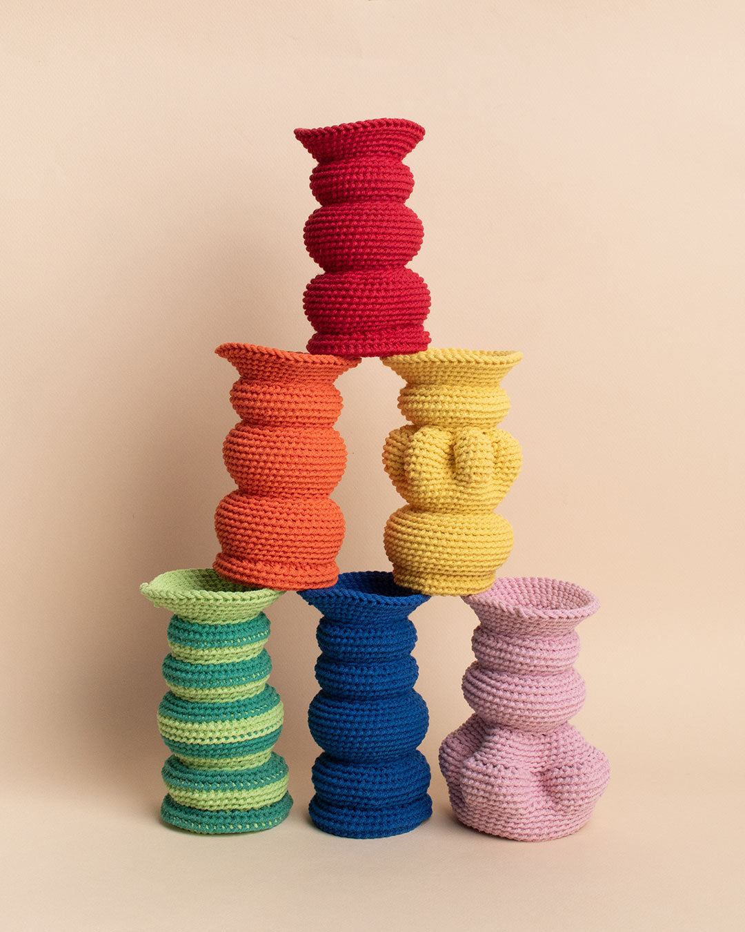 Tina vase crochet Carmine Marini