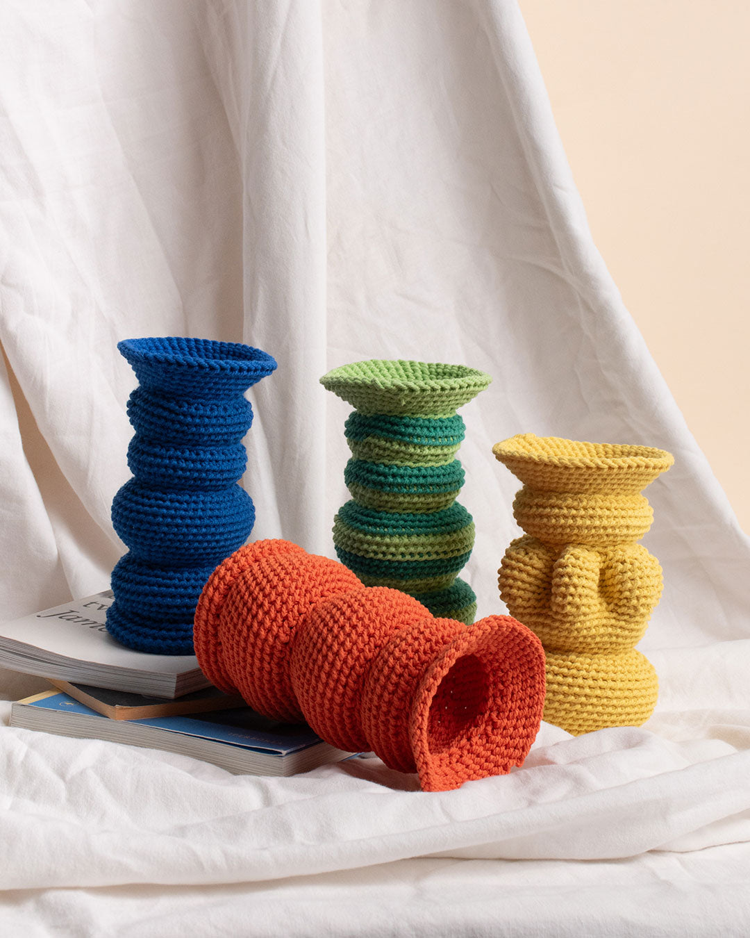 Bob vase crochet Carmine Marini