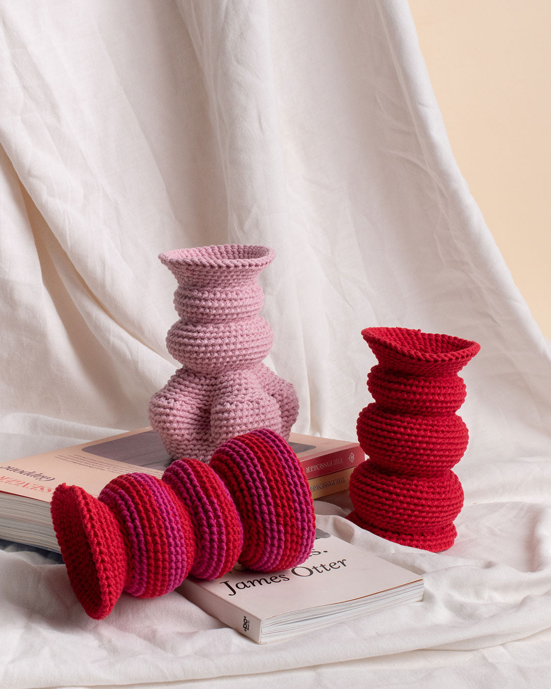 Tina vase crochet Carmine Marini