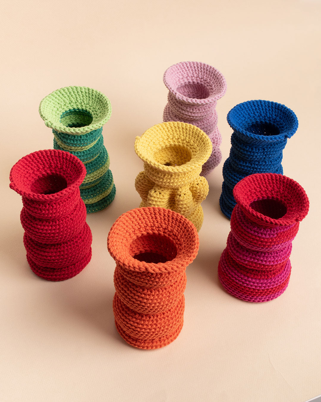 Bob vase crochet Carmine Marini