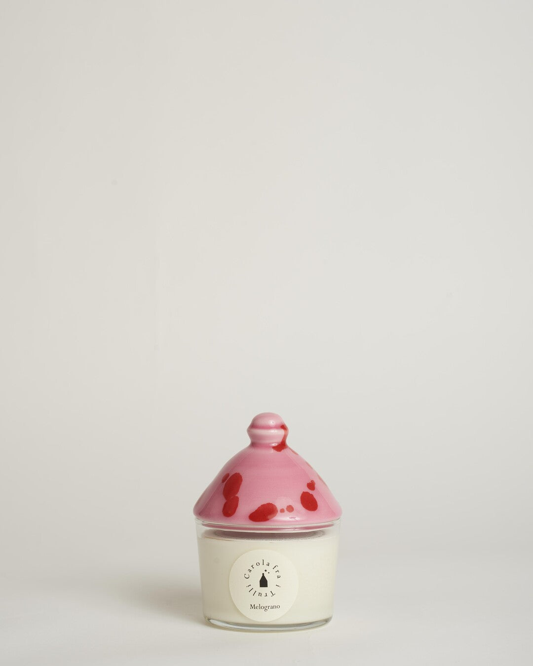 Melograno - Trullino Candle with ceramic lid
