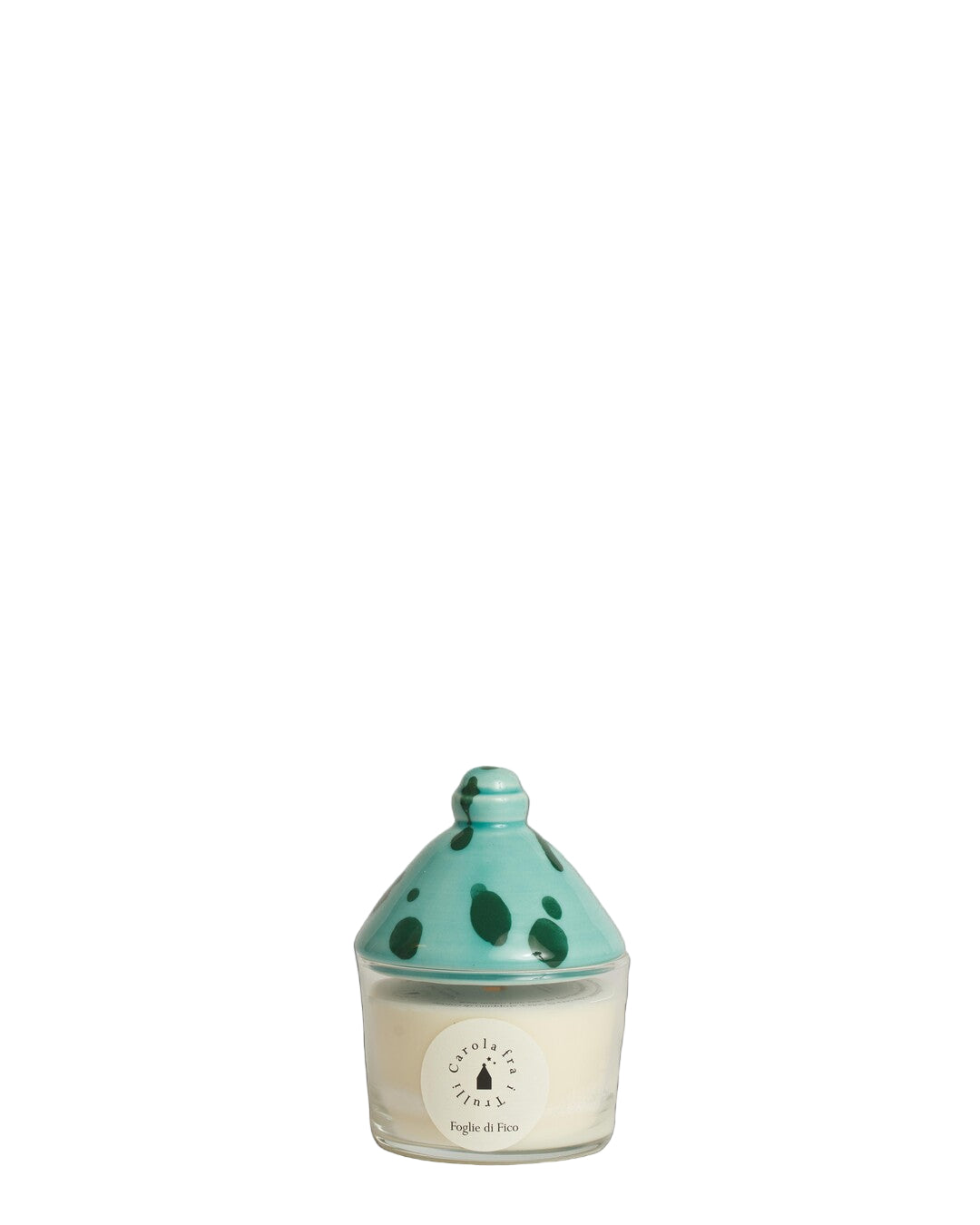 Foglie di Fico - Trullino Candle with ceramic lid