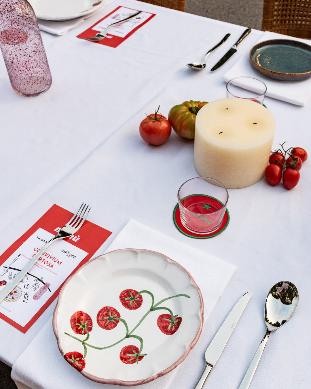 Tomato Breakfast Plates MIX - Set of 6