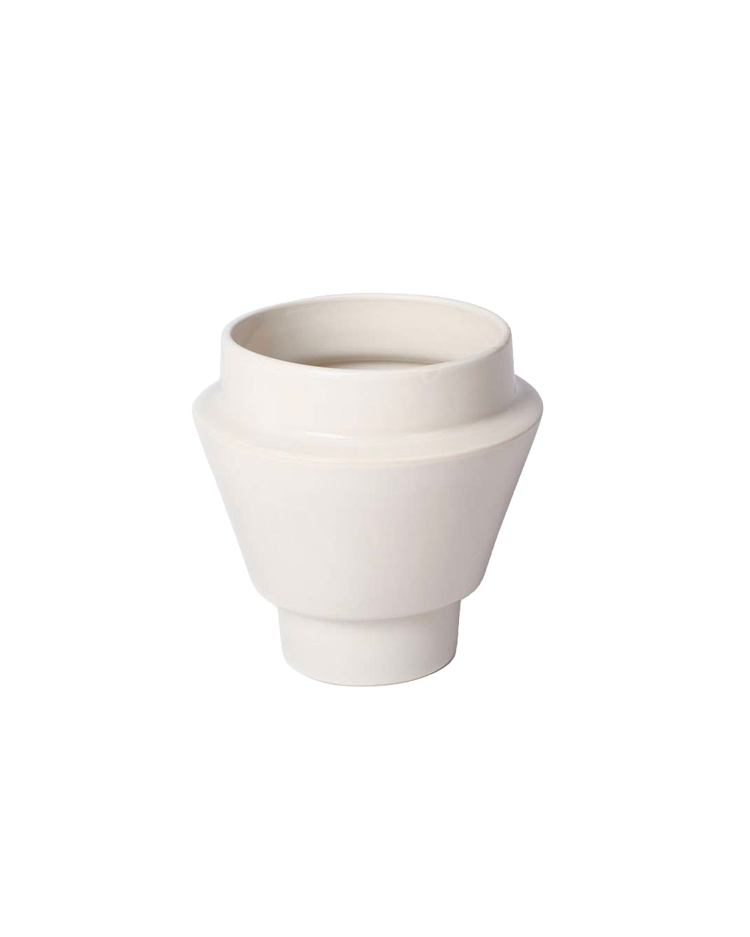 Glazed stoneware planter (Naval collection)
