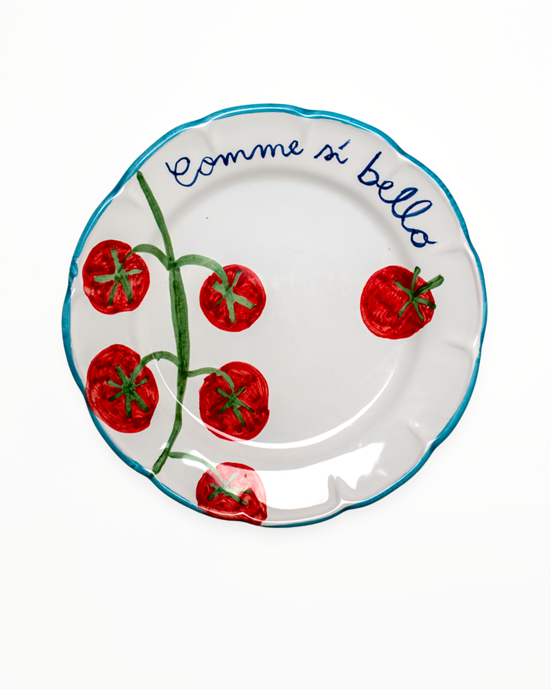 Tomato Dinner Plate - Comme Si Bello