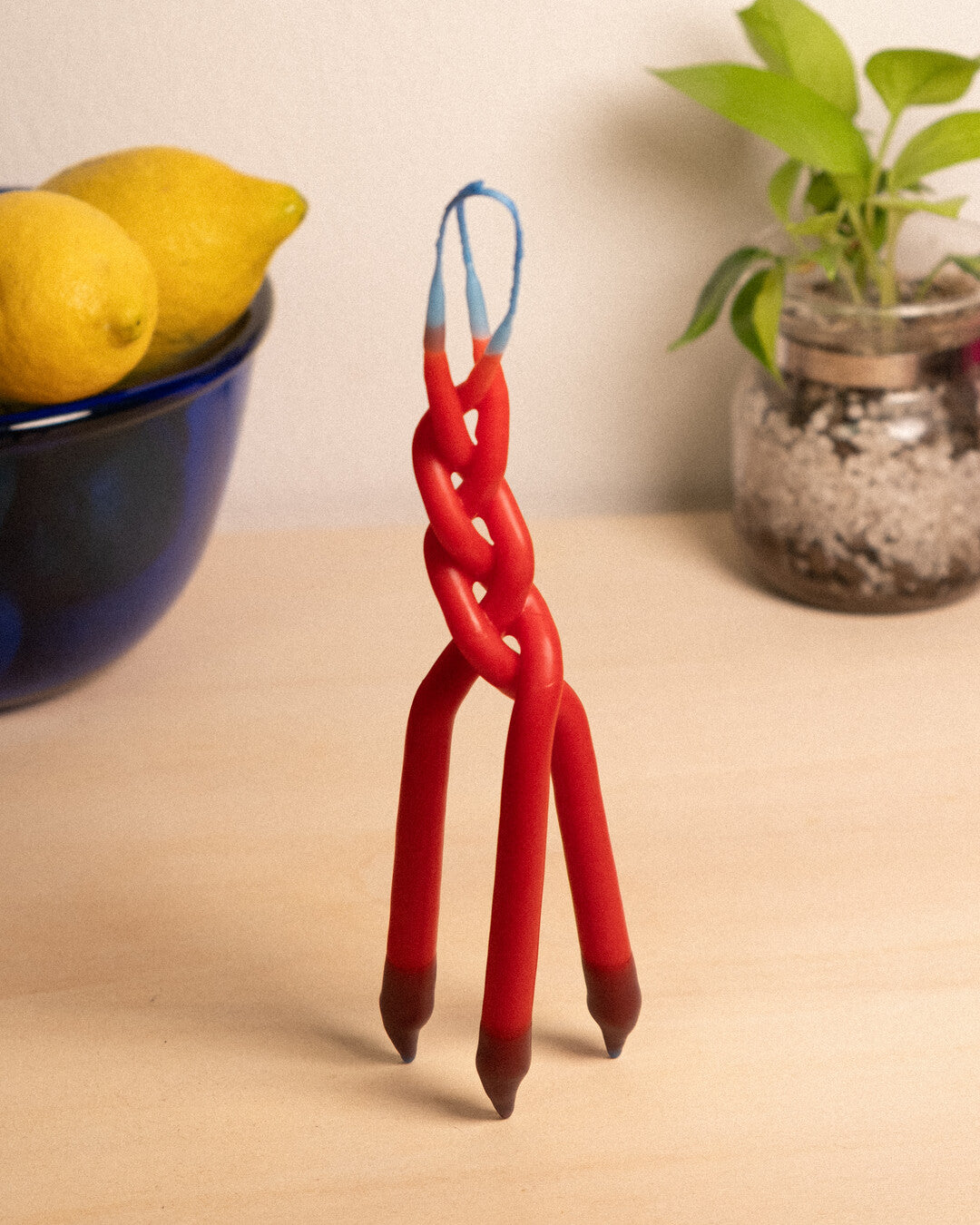 Amaranta - handmade stick candle
