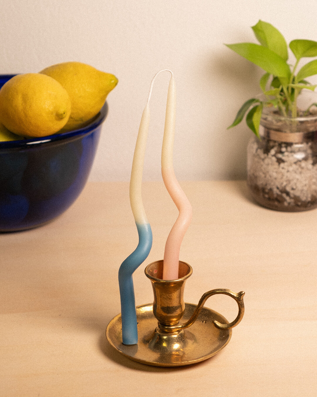 Lavinia Duo - handmade stick candle