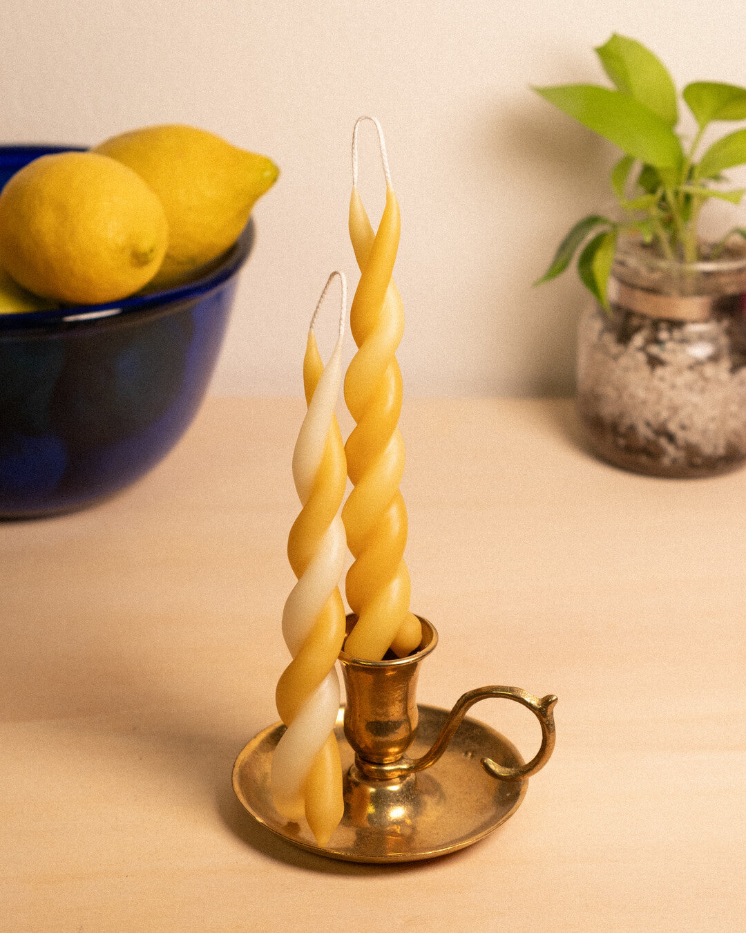 Mariella Duo - handmade stick candle